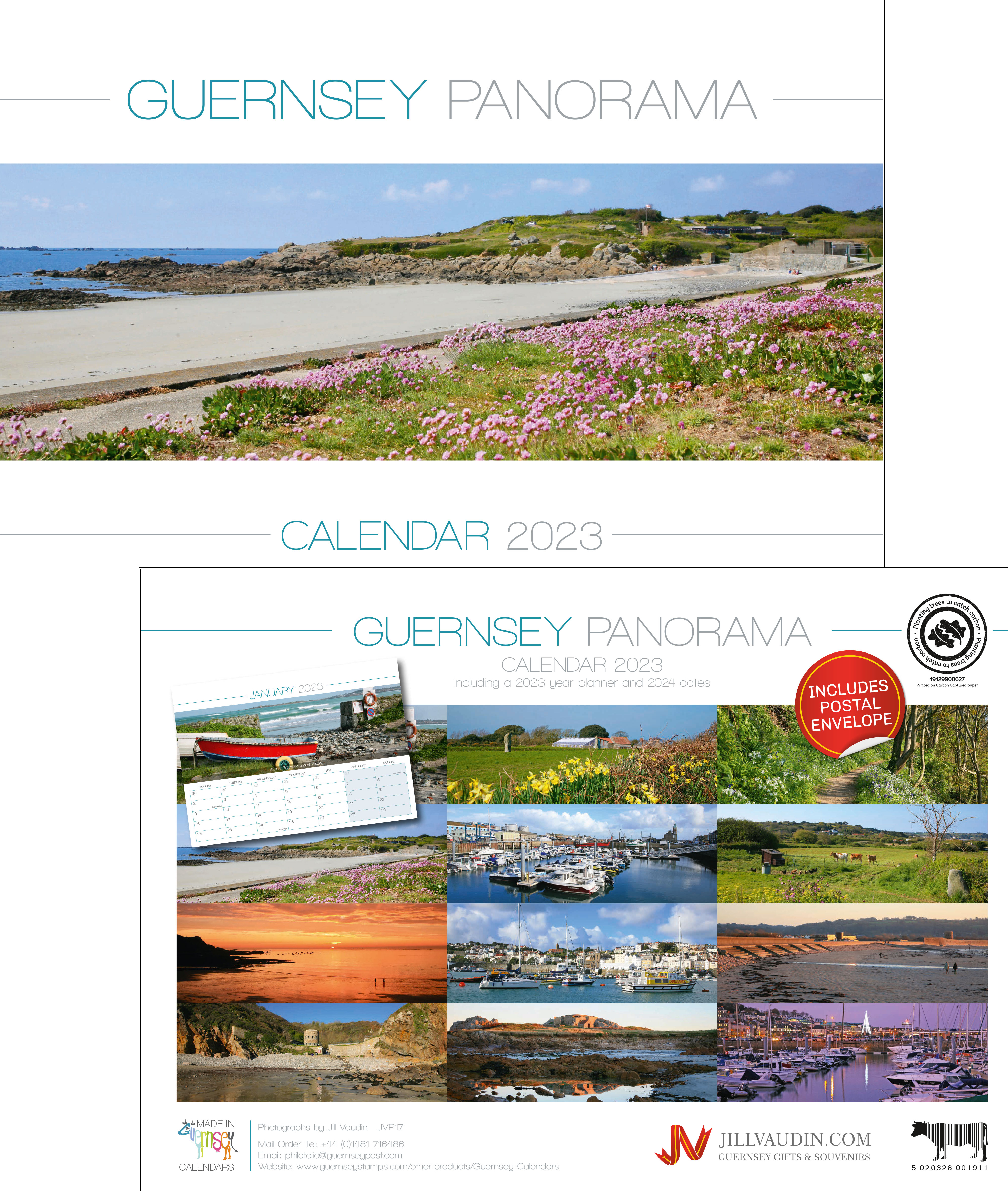 Guernsey Panorama Calendar 2023